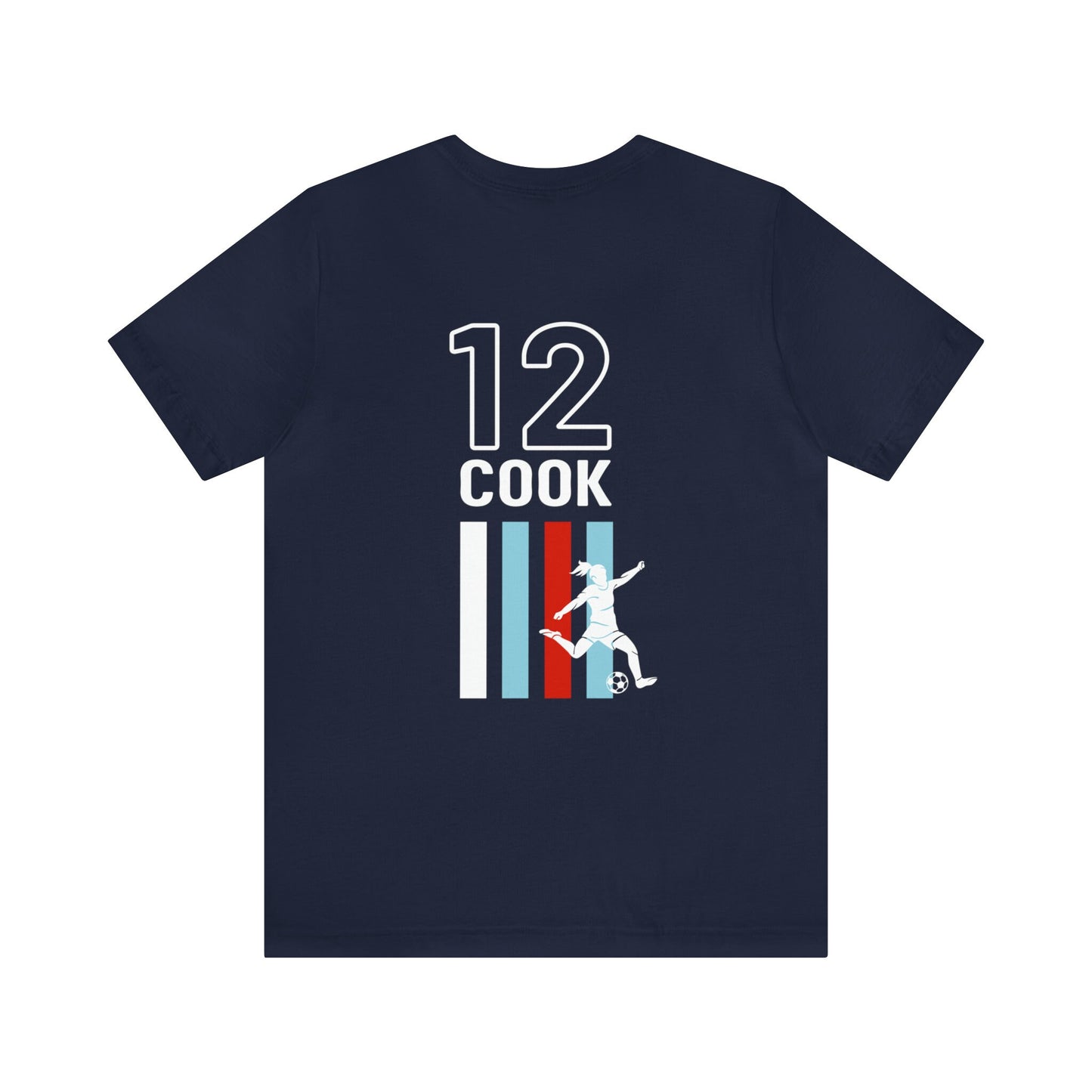 Alana Cook US Women's World Cup Supporter T-shirt, All Players Available, USWNT Shirt, FIFA Soccer, #webelieve, Front & Back Print