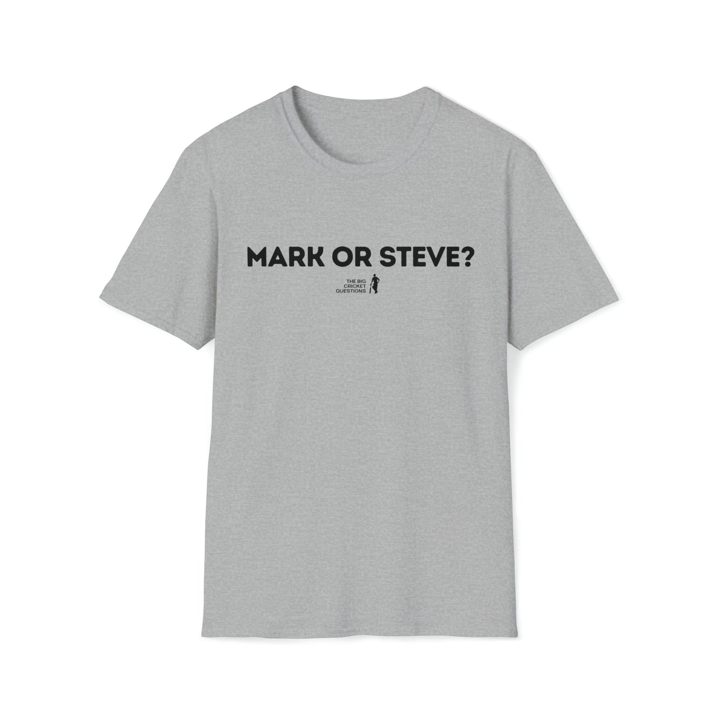Australian Cricket Mark or Steve Waugh T-Shirt / Mark or Steve T-Shirt / Australian Cricket T-Shirt / Aussie Cricket Question Shirt