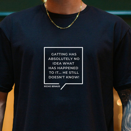 Shane Warne Ball of the Century Richie Benaud Cricket Quote T-Shirt / Warnie T-Shirt / Aussie Cricket / Big Cricket Legends Quote T-Shirt