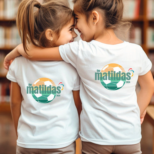 Matildas Kids T-Shirt The Matildas Australia Matildas 2024 tshirt Matilda's Retro Australian Women's World Cup Matildas Gift