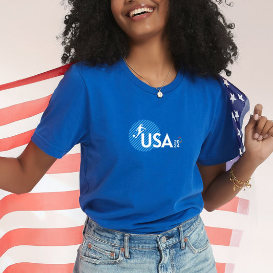 USWNT T-Shirt 2024 USA Women's football supporter T-Shirt #webelieve Women's soccer