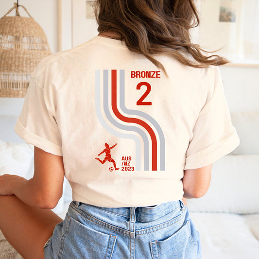 Lucy Bronze England Women's Football Supporter T-shirt, FIFA, The Lionesses Shirt, World Cup Soccer, Retro Soccer Shirt, UK